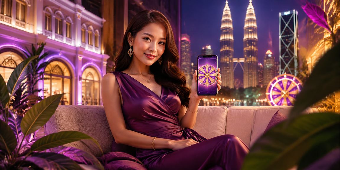 Pengguna Kuala Lumpur menyertai cabutan bertuah gaya Melayu dalam platform dalam talian