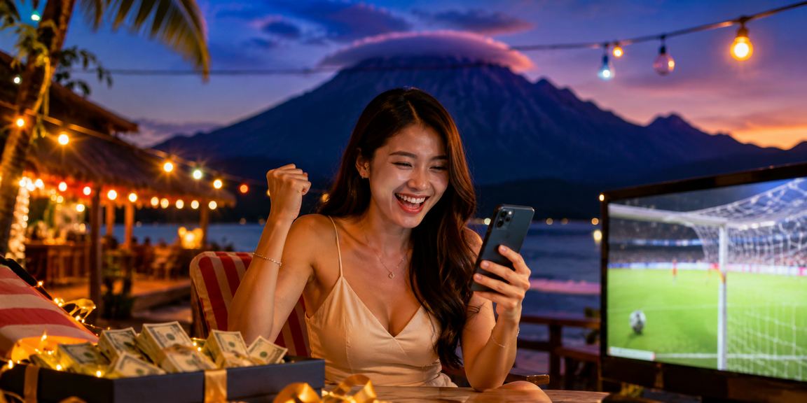 Pengguna dari Sabah mengakses loteri dalam talian melalui telefon mudah alih